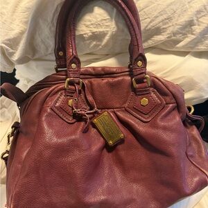 Marc by Marc Jacob’s Burgundy Leather Handbag